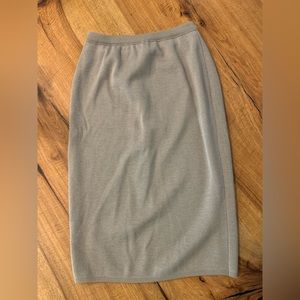 Made in spain vintage wool blend skirt